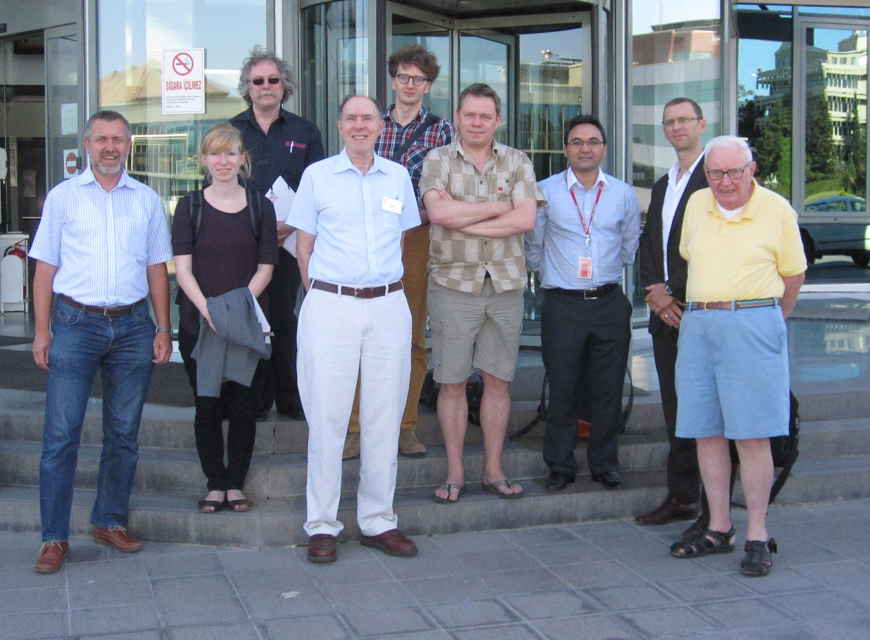 Members of the Atomic Weights Commission at the 2013 biennial meeting in Turkey