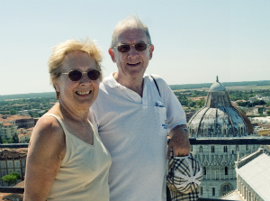 Paul De Bievre with his wife Lieve